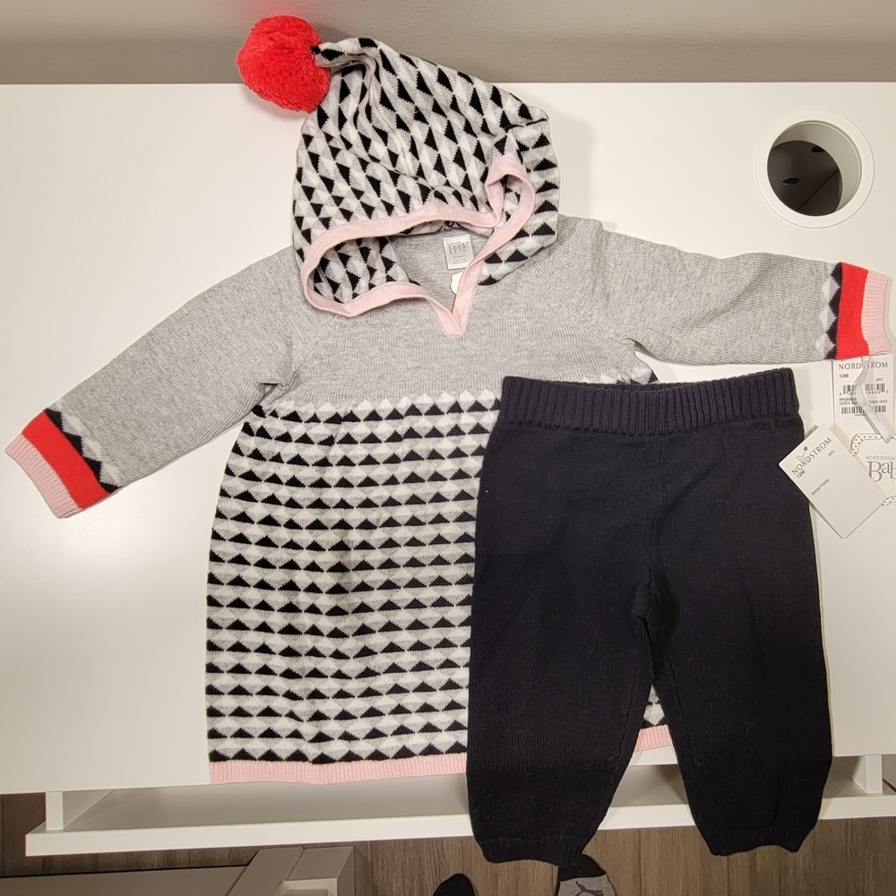 BNWT Nordstrom Baby Set - 12 Months